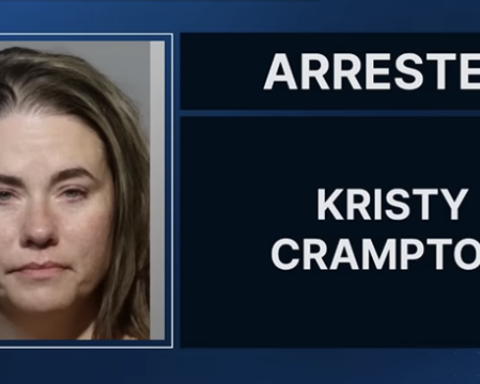 Kristy Crampton mugshot called Miss Piggy by child